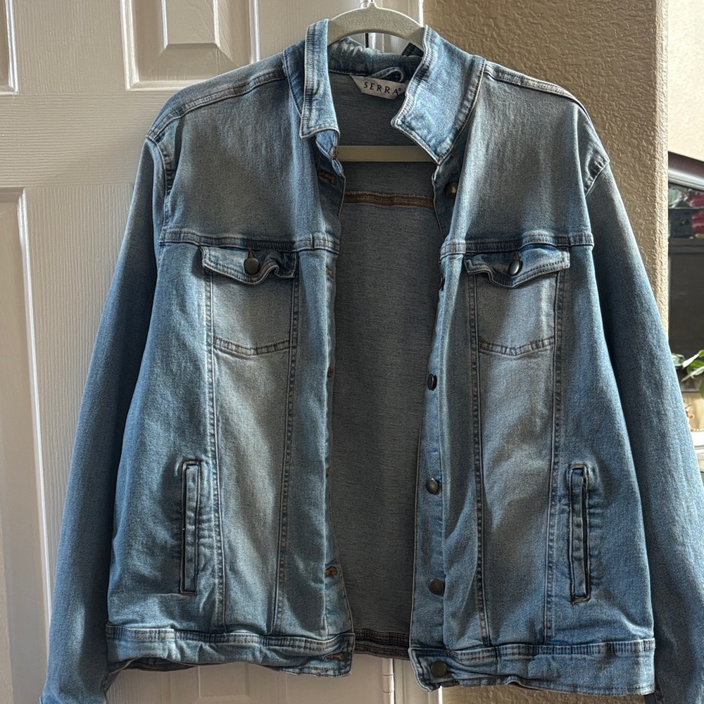 Serra Light Blue Jean Jacket